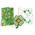 Lucky Clover St. Patrick’s Day Heartfelt Charm Card™ and Sentiment Set