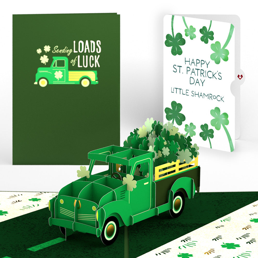Truckloads of Luck St. Patrick’s Day Pop-Up Card and Sentiment Set