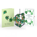 Lucky Shamrock St. Patrick’s Day Suncatcher Card and Sentiment Set