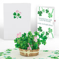 Shamrock Basket St. Patrick’s Day Pop-Up Card and Shamrock Cheers Sentiment Set