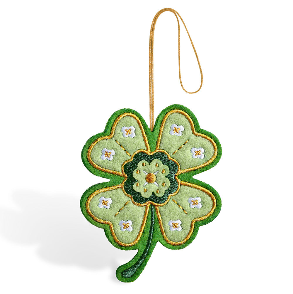 Lucky Clover St. Patrick’s Day Heartfelt Charm Card™ and Shamrock Cheers Sentiment Set