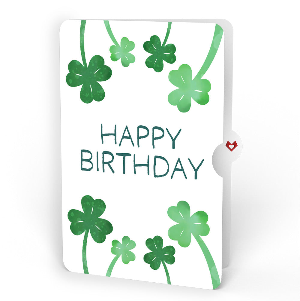 Shamrock Basket St. Patrick's Day Birthday Pop-Up Card and Sentiment Set