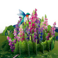 Lupine Hummingbird St. Patrick’s Day Pop-Up Card and Sentiment Set
