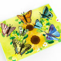 Sunflower Butterflies Birthday Pop-Up Card and Shamrock Sprigs Sentiment Set