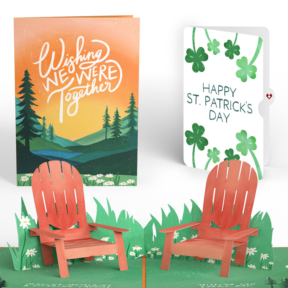 Wishing We Were Together St. Patrick’s Day Pop-Up Card and Sentiment Set