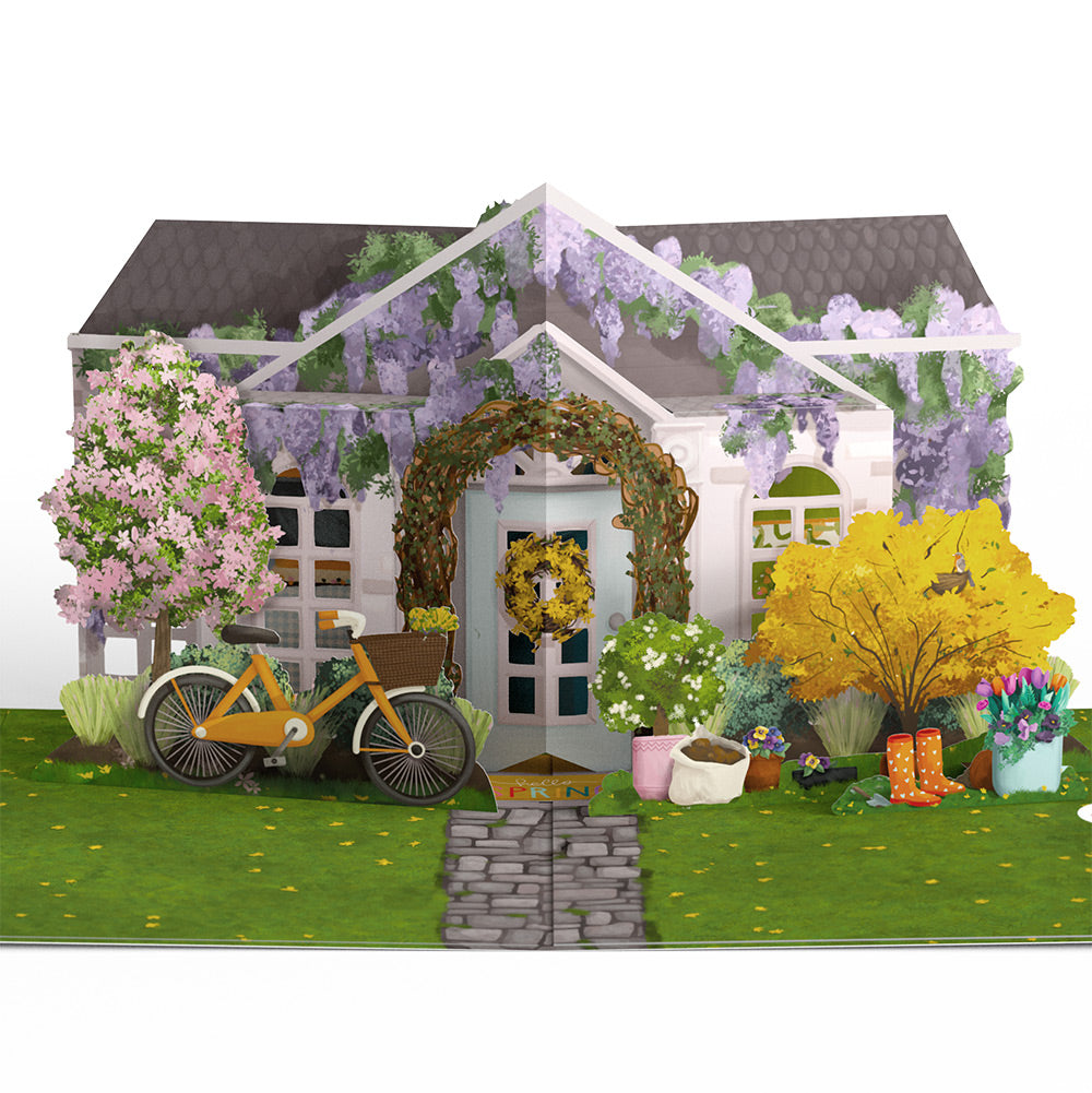 Spring Welcome Birthday Pop-Up Card and Sentiment Set