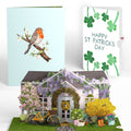 Spring Welcome St. Patrick’s Day Pop-Up Card and Sentiment Set