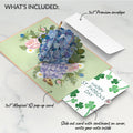 Hydrangea Butterflies St. Patrick’s Day Pop-Up Card and Sentiment Set