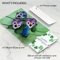 Pansies Birthday Pop-Up Card and Sentiment Set