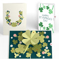 Shamrock Fields St. Patrick’s Day Pop-Up Card and Shamrock Sprigs Sentiment Set