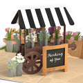 Thinking of You Flower Cart Birthday Pop-Up Card and Sentiment Set