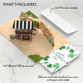 Thinking of You Flower Cart St. Patrick’s Day Pop-Up Card and Sentiment Set