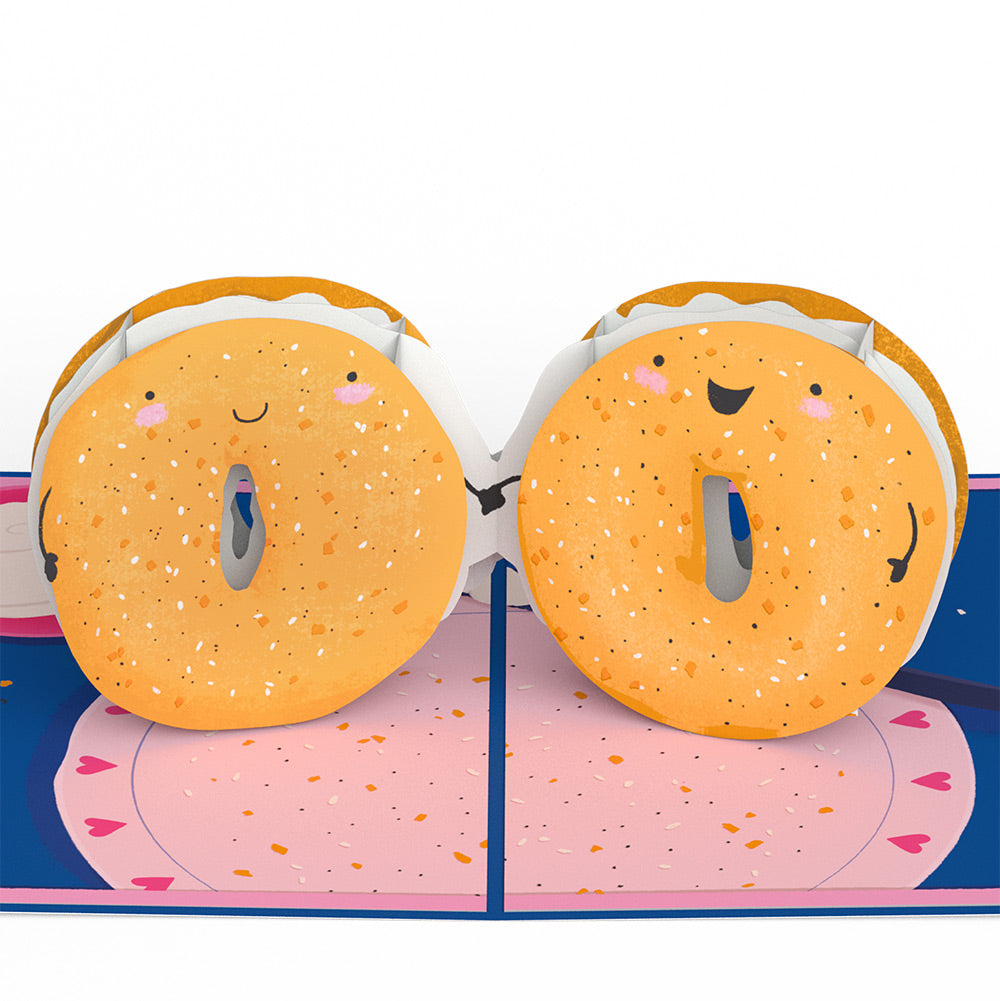 You Are My Everything Bagel Mother’s Day Pop-Up Card and Sentiment Set for New Mom
