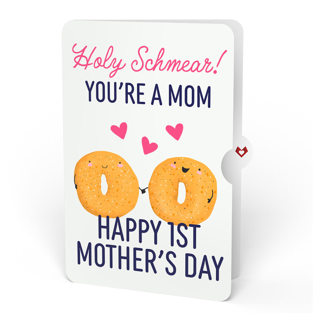You Are My Everything Bagel Mother’s Day Pop-Up Card and Sentiment Set for New Mom