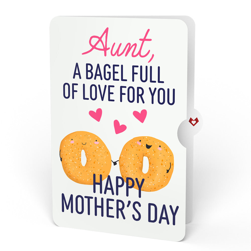 You Are My Everything Bagel Mother’s Day Pop-Up Card and Sentiment Set for Aunt