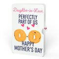 You Are My Everything Bagel Mother’s Day Pop-Up Card and Sentiment Set for Daughter-in-law