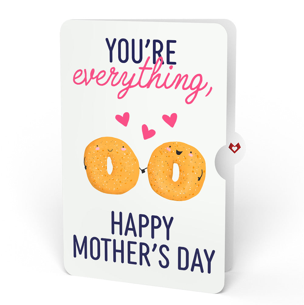 You Are My Everything Bagel Mother’s Day Pop-Up Card and You're Everything Sentiment Set