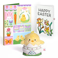 Spring Chick Easter Plushpop Card and Sentiment Set
