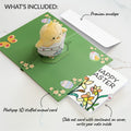 Spring Chick Easter Plushpop Card and Sentiment Set