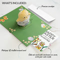 Spring Chick Easter Plushpop Card and Sentiment Set for Daughter