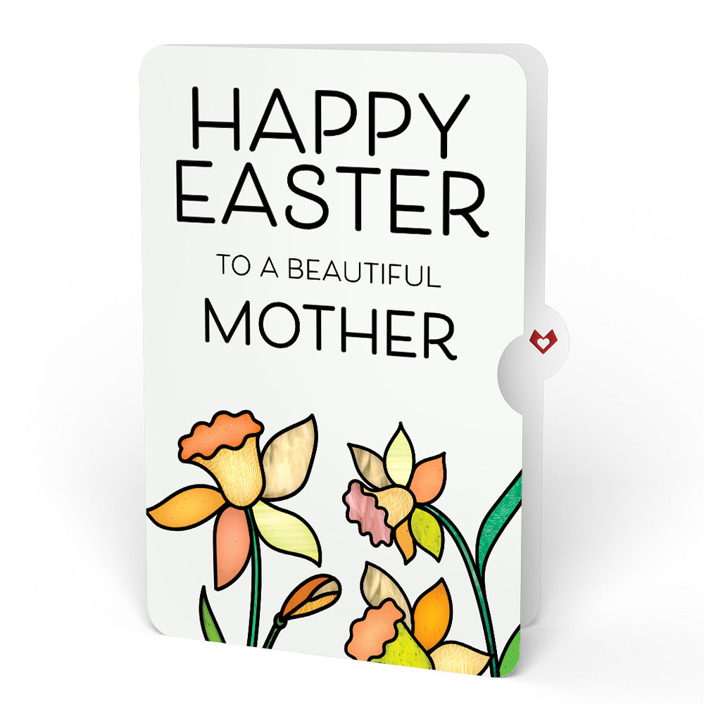 Botanical Bee Easter Heartfelt Charm Card™ and Sentiment Set for Mom
