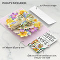 The Lord Bless You Floral Cross Easter Pop-Up Card and Sentiment Set for Wife