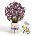 Sun-dappled Cherry Blossom Easter Suncatcher Bouquet and Sentiment Set