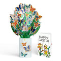 Butterfly Garden Easter Light-Up Bouquet and Sentiment Set