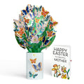Butterfly Garden Easter Light-Up Bouquet and Sentiment Set for Mom