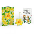 Sunny Daffodil Easter Heartfelt Charm Card™ and Sentiment Set