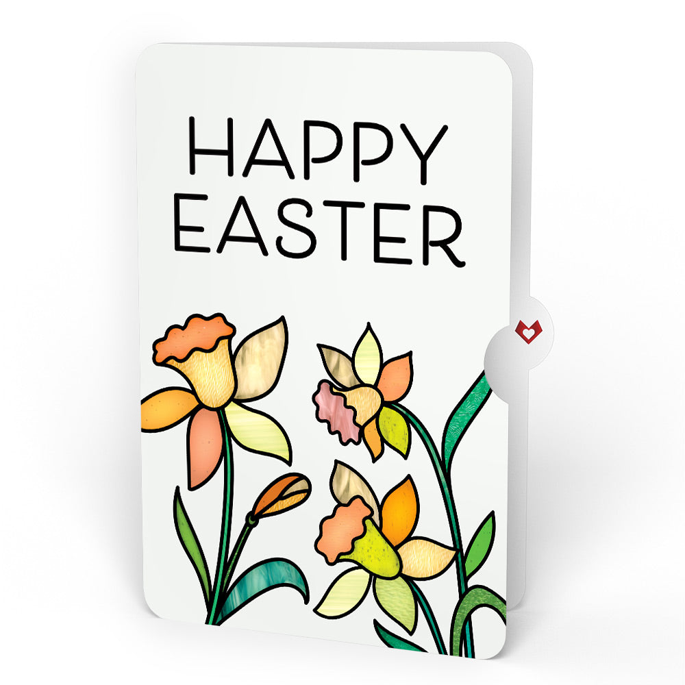 Vibrant Tulip Easter Suncatcher Bouquet and Sentiment Set