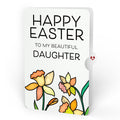 Vibrant Tulip Easter Suncatcher Bouquet and Sentiment Set for Daughter