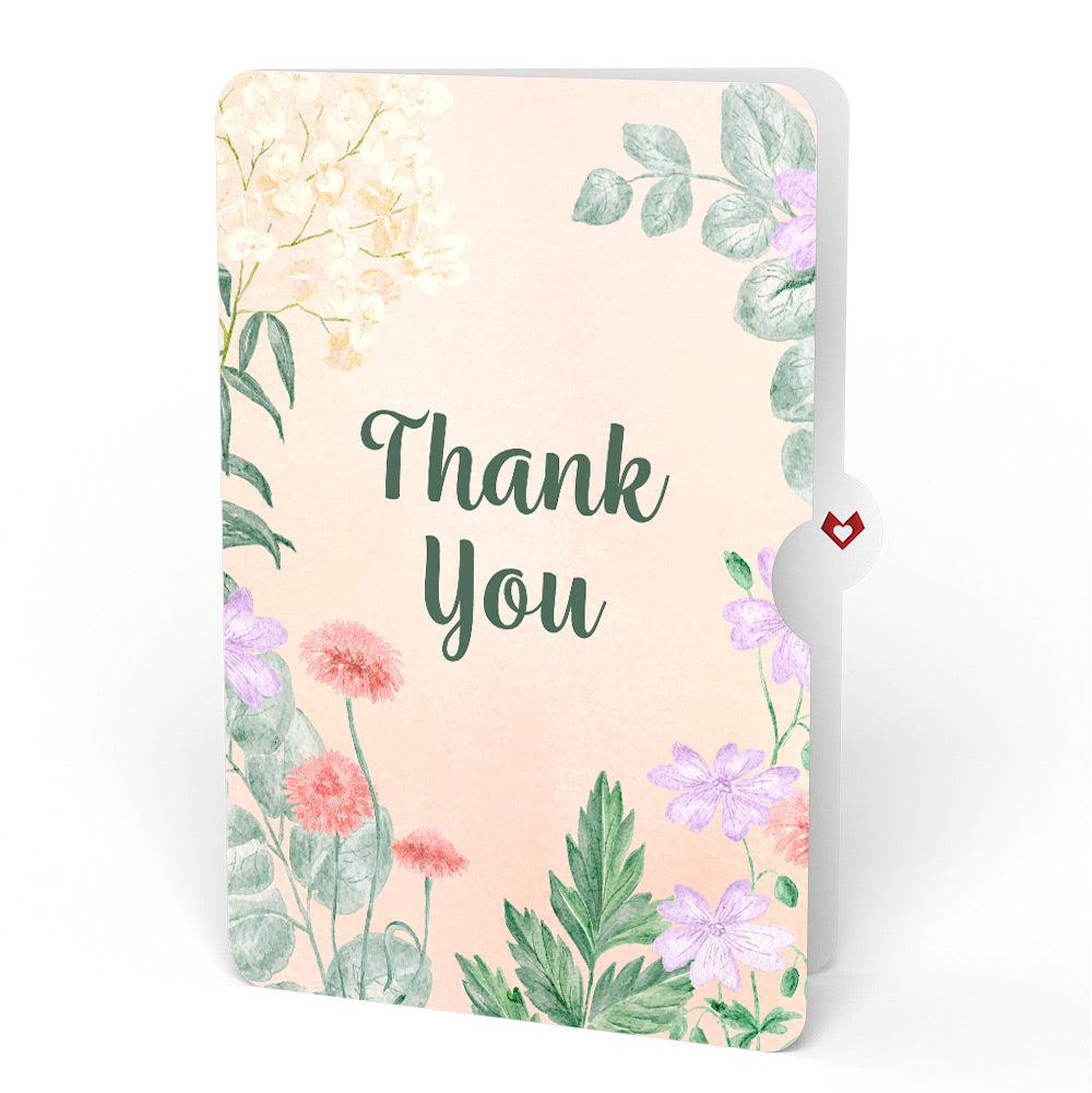 Cardinals in the Garden Thank You Pop-Up Card and Sentiment Set