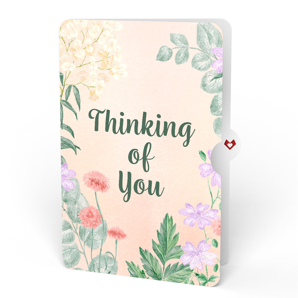 Cardinals in the Garden Thinking of You Pop-Up Card and Sentiment Set