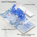 Blue Crab Birthday Pop-Up Card and Sentiment Set