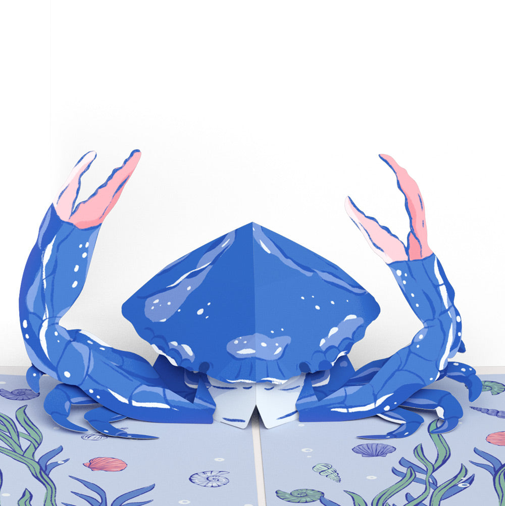Blue Crab Mother’s Day Pop-Up Card and Sentiment Set