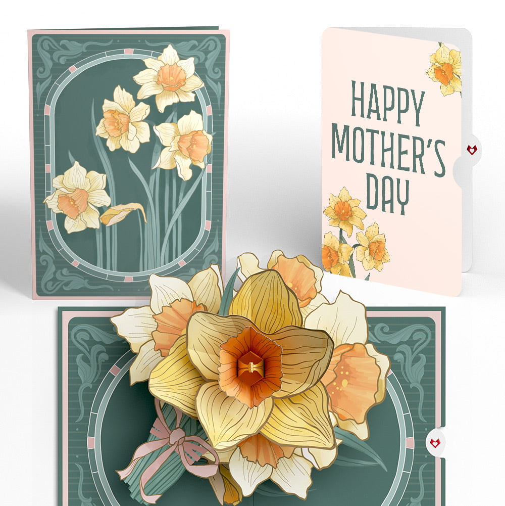 Daffodils in Bloom Mother’s Day Pop-Up Card and Sentiment Set