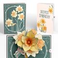 Daffodils in Bloom Sympathy Pop-Up Card and Sentiment Set
