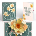 Daffodils in Bloom Love Pop-Up Card and Sentiment Set