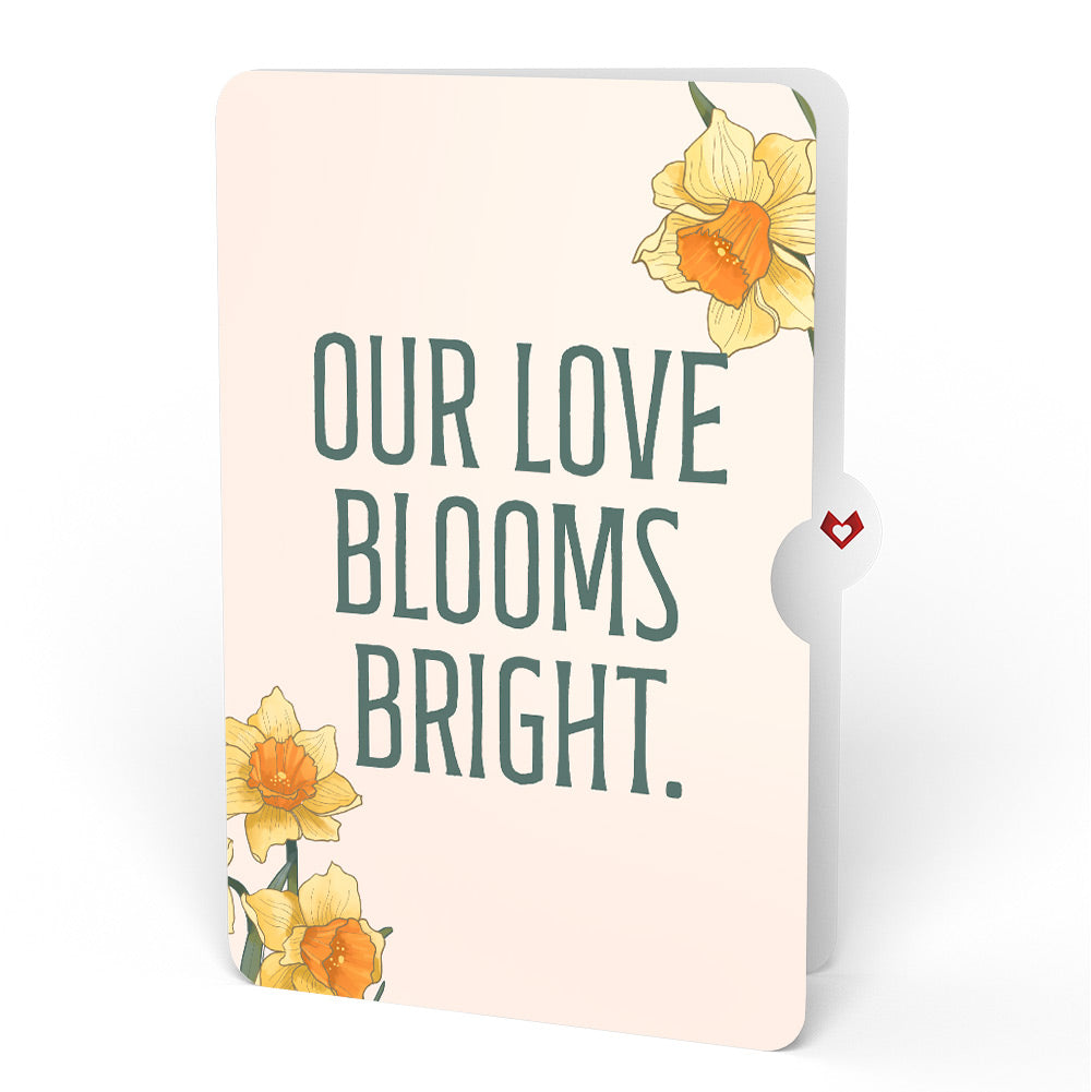 Daffodils in Bloom Love Pop-Up Card and Sentiment Set
