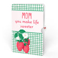 Sweet Strawberry Patch Pop-Up Card and Sentiment Set for Mom