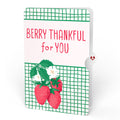 Sweet Strawberry Patch Thank You Pop-Up Card and Sentiment Set