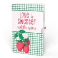 Sweet Strawberry Patch Love Pop-Up Card and Sentiment Set