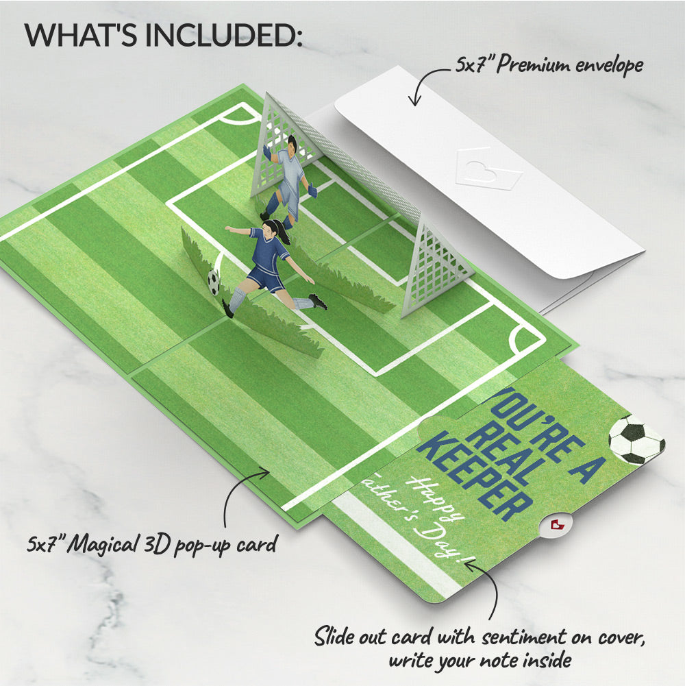 On the Field Soccer Father’s Day Pop-Up Card and Sentiment Set