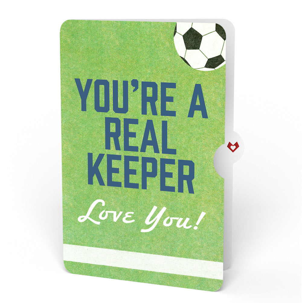 On the Field Soccer Love Pop-Up Card and Sentiment Set