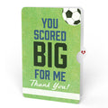 On the Field Soccer Thank You Pop-Up Card and Sentiment Set