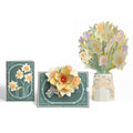 Daffodils in Bloom Pop-Up Card & Luxe Bouquet