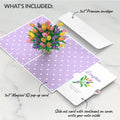 Tulips Birthday Pop-Up Card and Spring Tulips Sentiment Set for Daughter