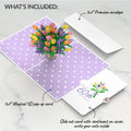 Tulips 60th Birthday Pop-Up Card and Spring Tulips Sentiment Set