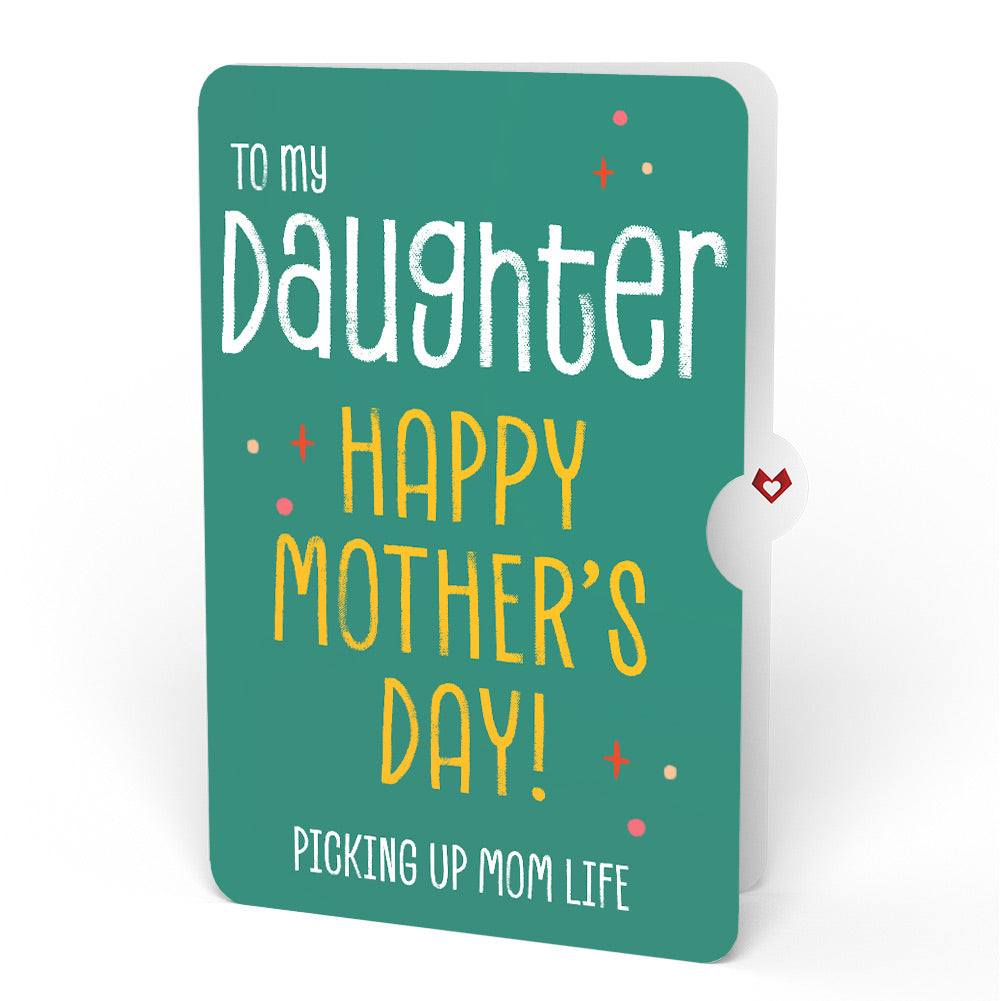 Pick You Every Time Mother’s Day Pop-Up Card and Sentiment Set for Daughter